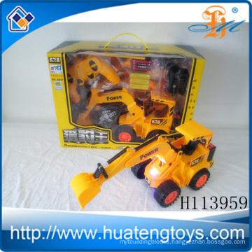 2014 new arriving plastic toys rc excavator Remote Control Excavator Radio Control Toy H113959